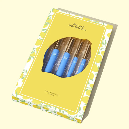 47883 Set de Brochas para Maquillaje Sun-Kissed. 💛
