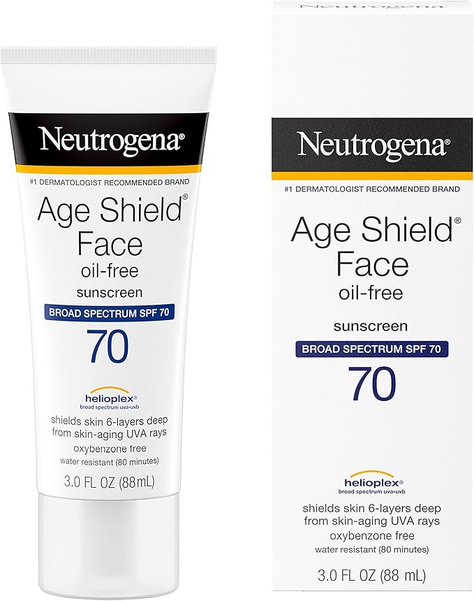 Neutrogena Age Shield Face Lotion Sunscreen Broad Spectrum SPF 70 88ml