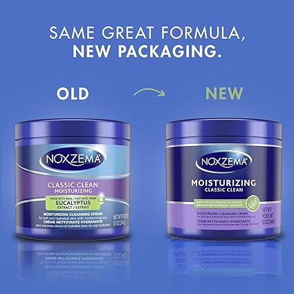 Crema limpiadora hidratante Noxzema Classic Clean para una piel suave e hidratada, 340 g. - B&B