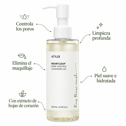 ANUA Heartleaf Pore Control Cleansing Oil
