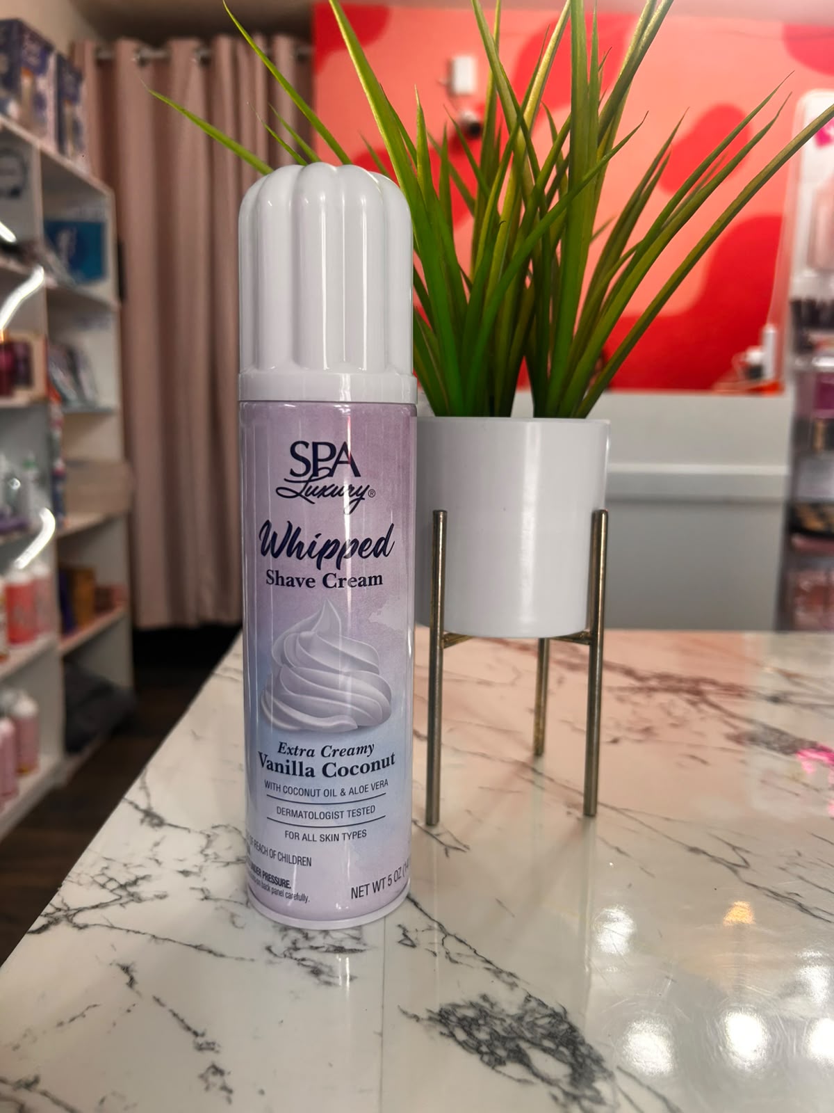 spa luxury whipped shave cream
