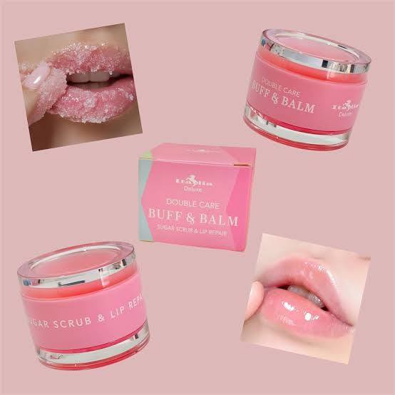 EXFOLIANTE Y BÁLSAMO PARA LABIOS BUFF & BALM - Italia Deluxe