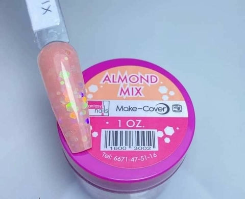 21051 Acrílico Make Cover Almond Mix  1 oz Fantasy Nails