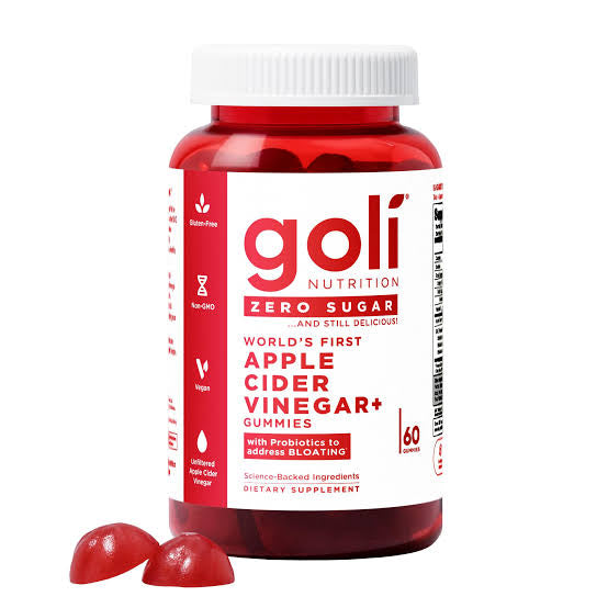 Goli Vinagre Zero de manzana 60 gomitas