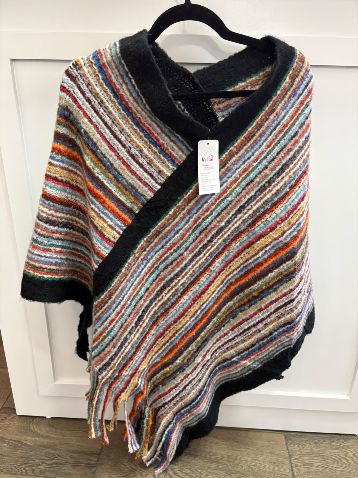 1773 Poncho Unitalla