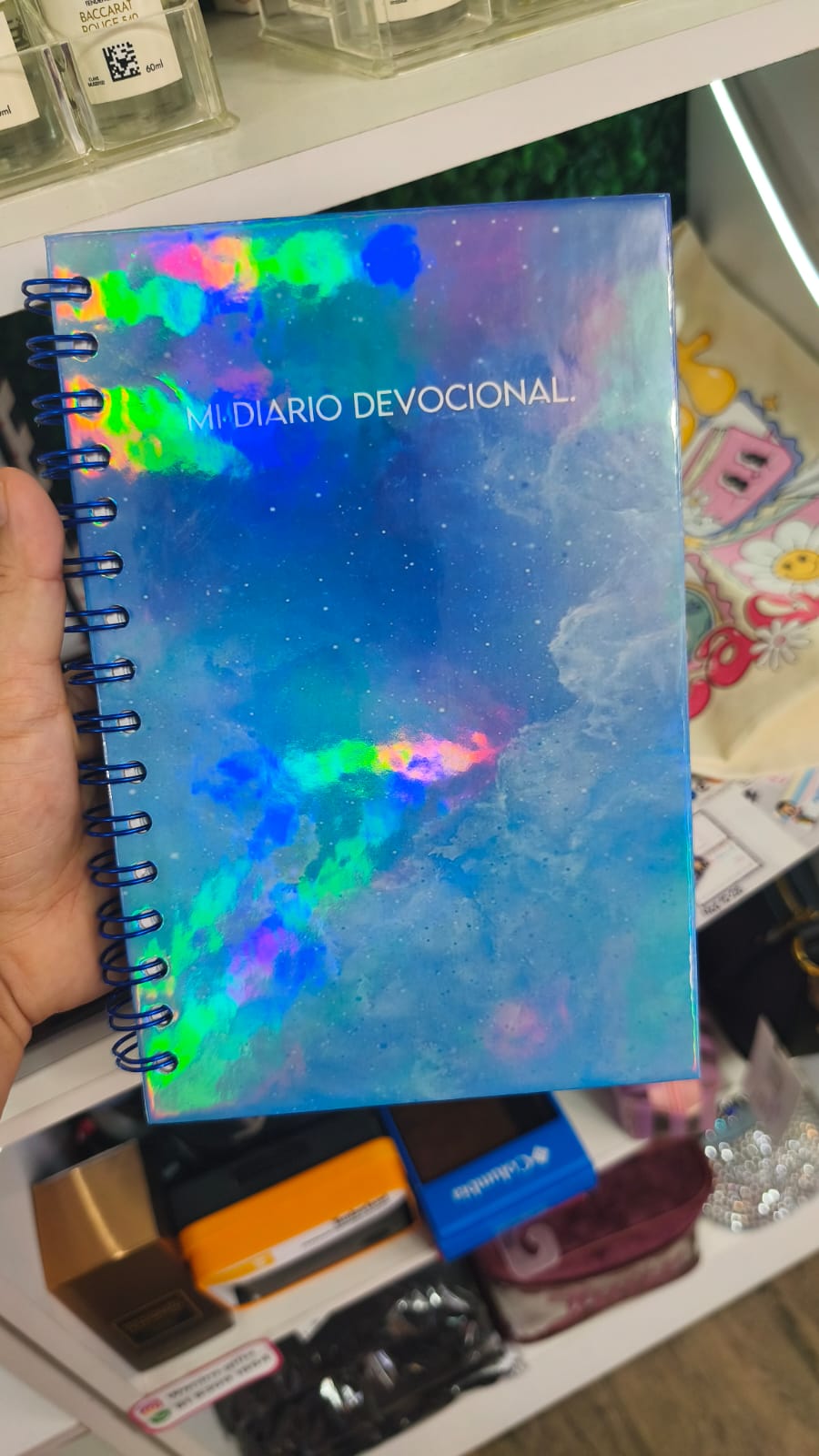 Diario Devocional Media carta 100 hojas.