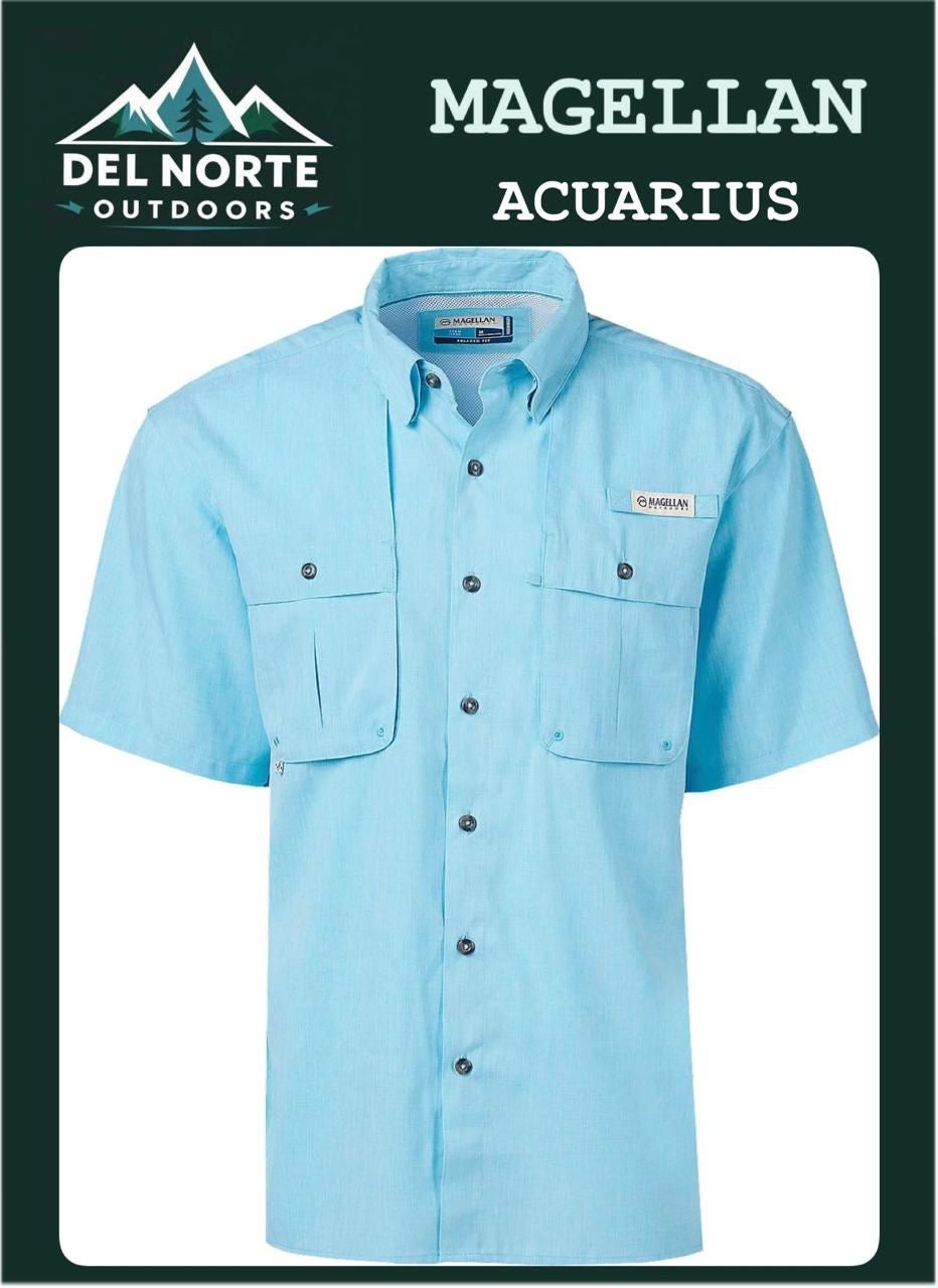 Camisa Magellan Modelo Aransas Manga Corta Talla M