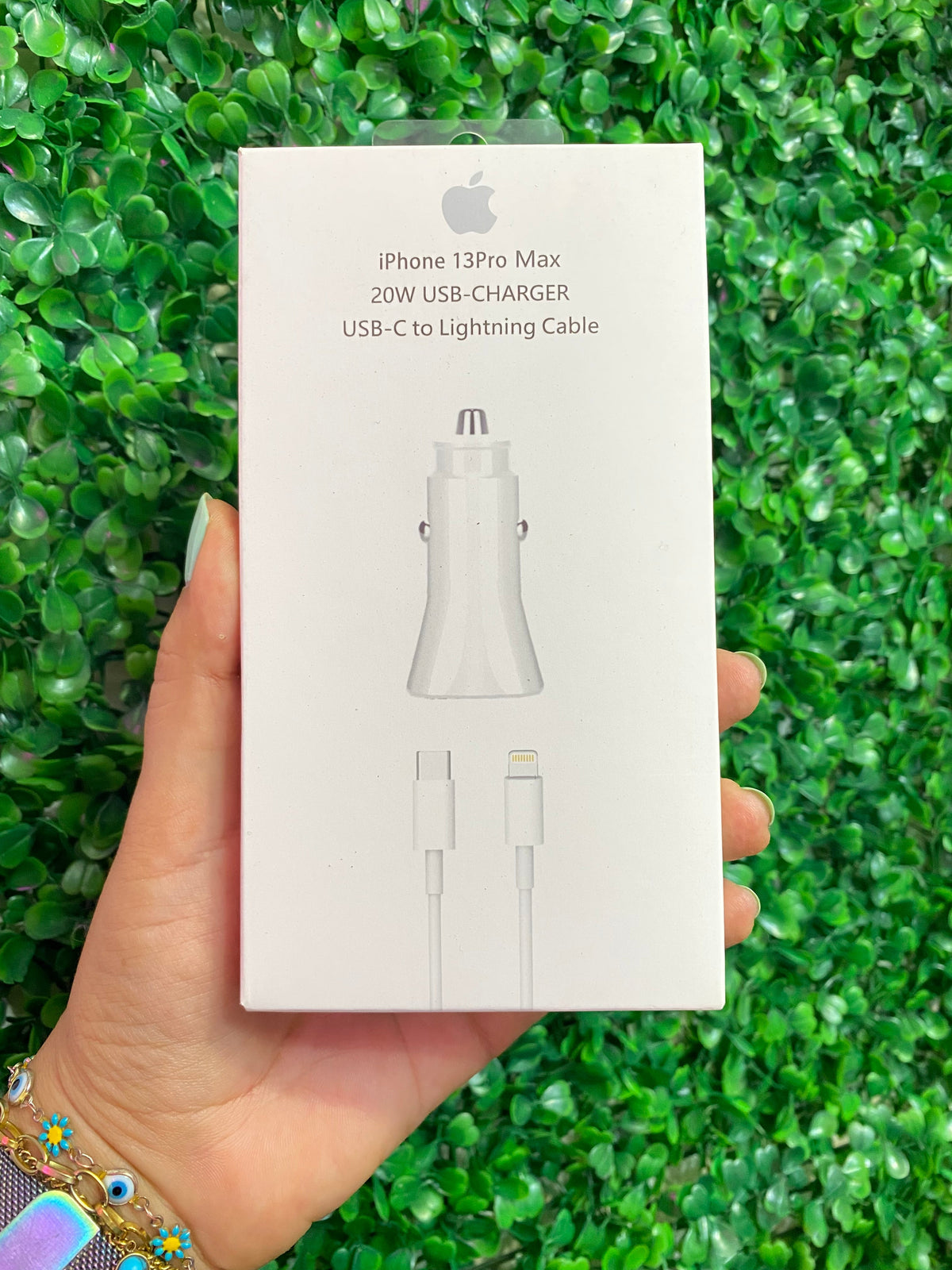 Cargador para auto USB C - Lightning / IPhone 20W