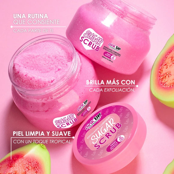 Sugar Scrub Pink Scent - Exfoliante Corporal de limpieza profunda | Pink Up