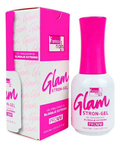 21025 GLAM STRON GEL FINALIZADOR BLINDAJE EXREMO FANTASY NAILST