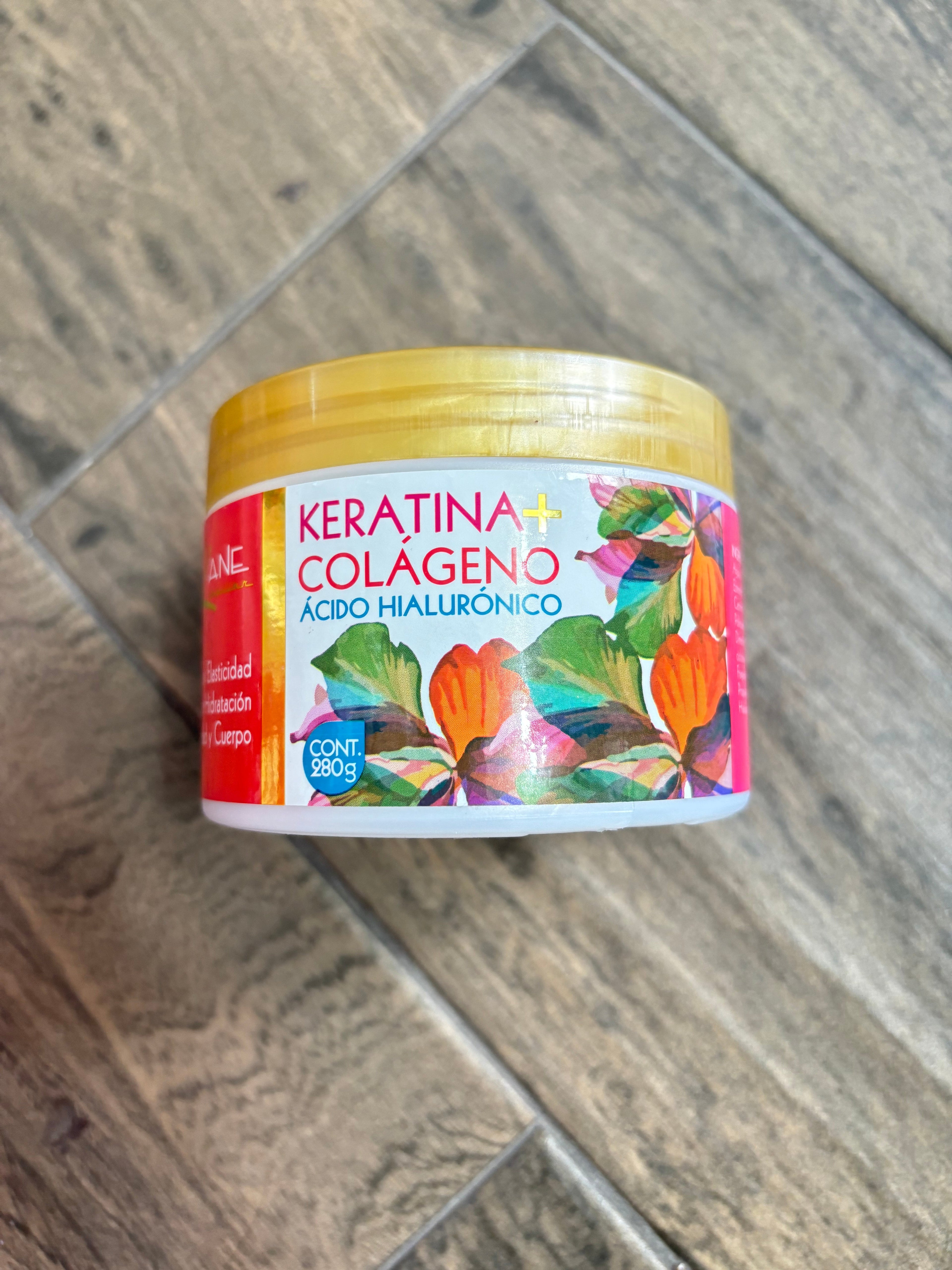 Mascarilla capilar Keratina + Colágeno