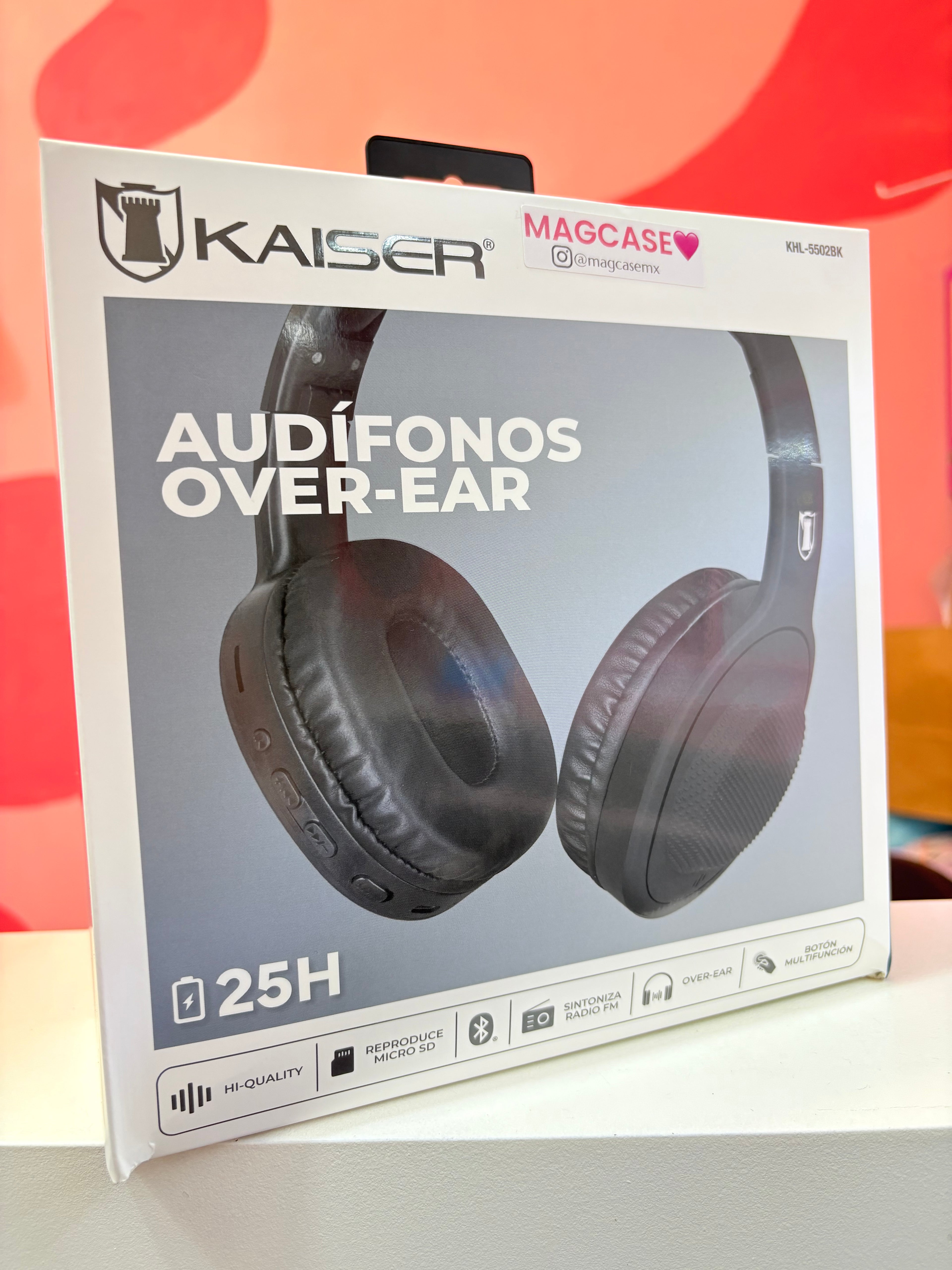 Audífonos Bluetooth de Diadema Kaiser