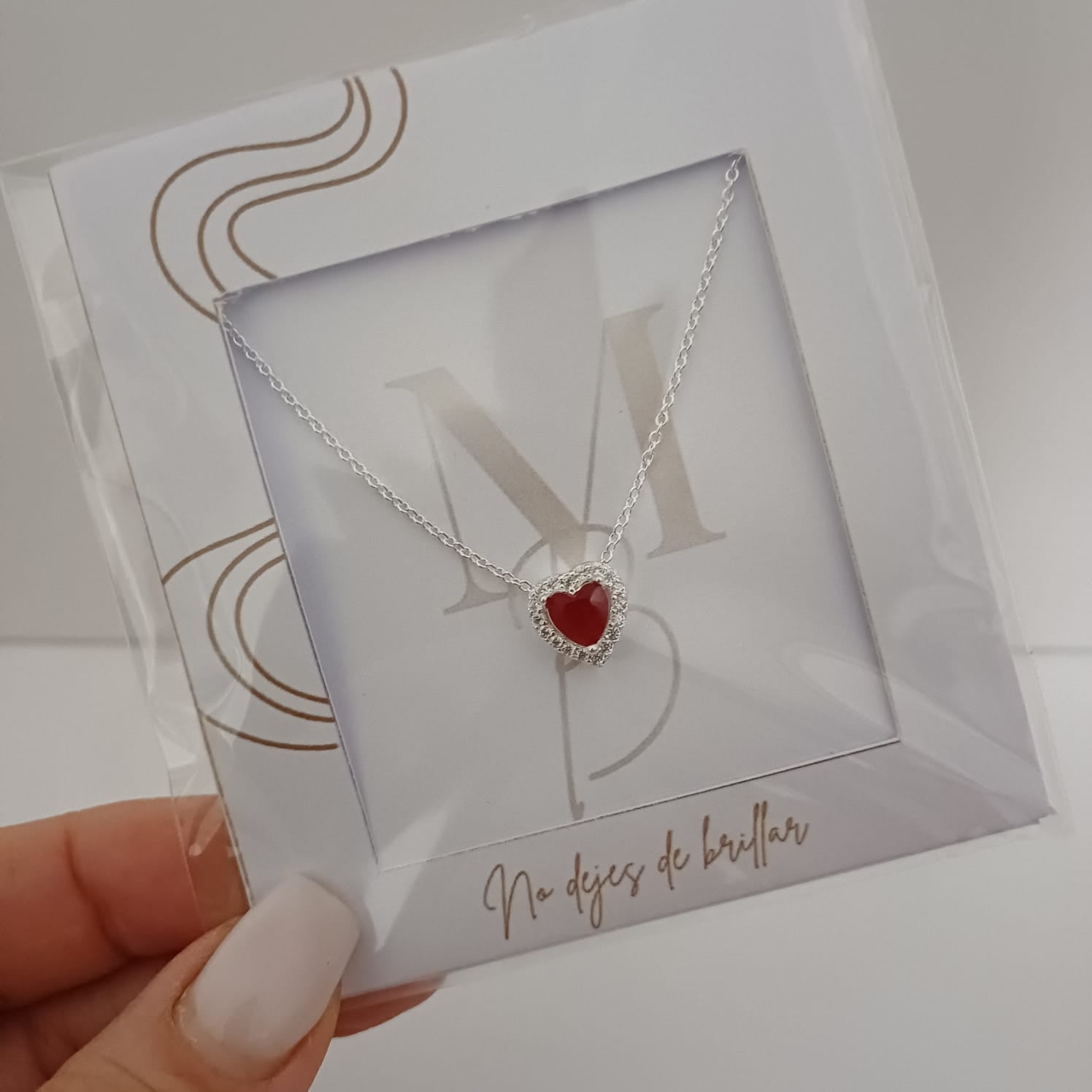 Mb-84 Collar Plata s925