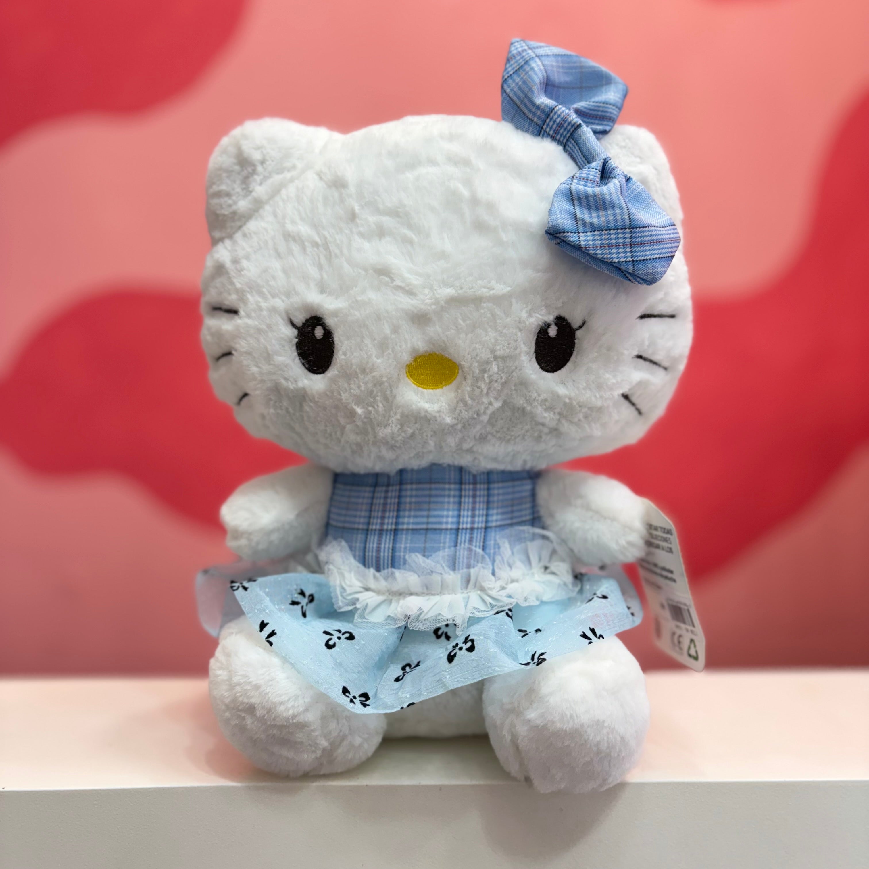 Peluche Hello Kitty Vestido Celeste