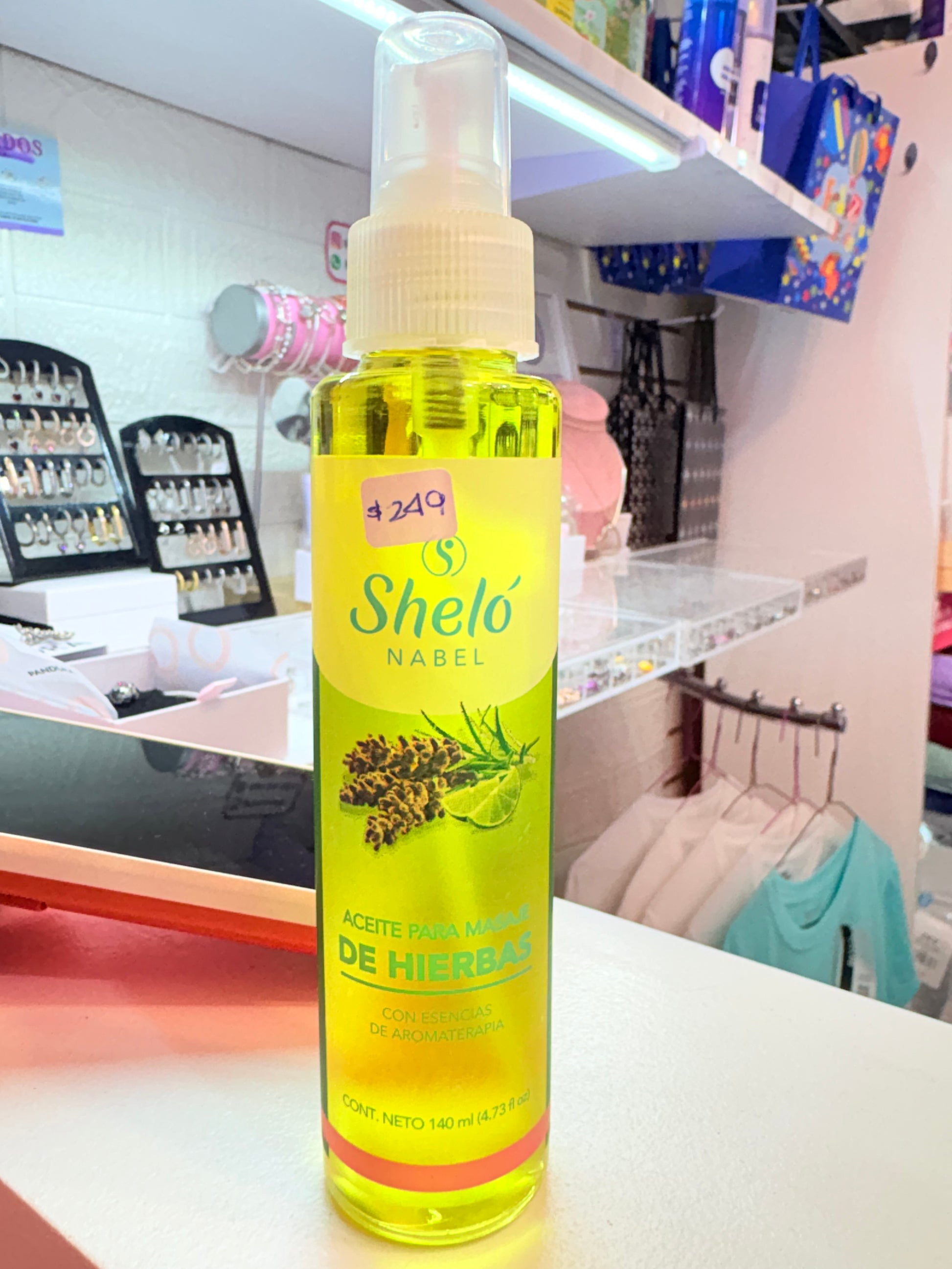 Aceite para masaje de hierbas 140ml