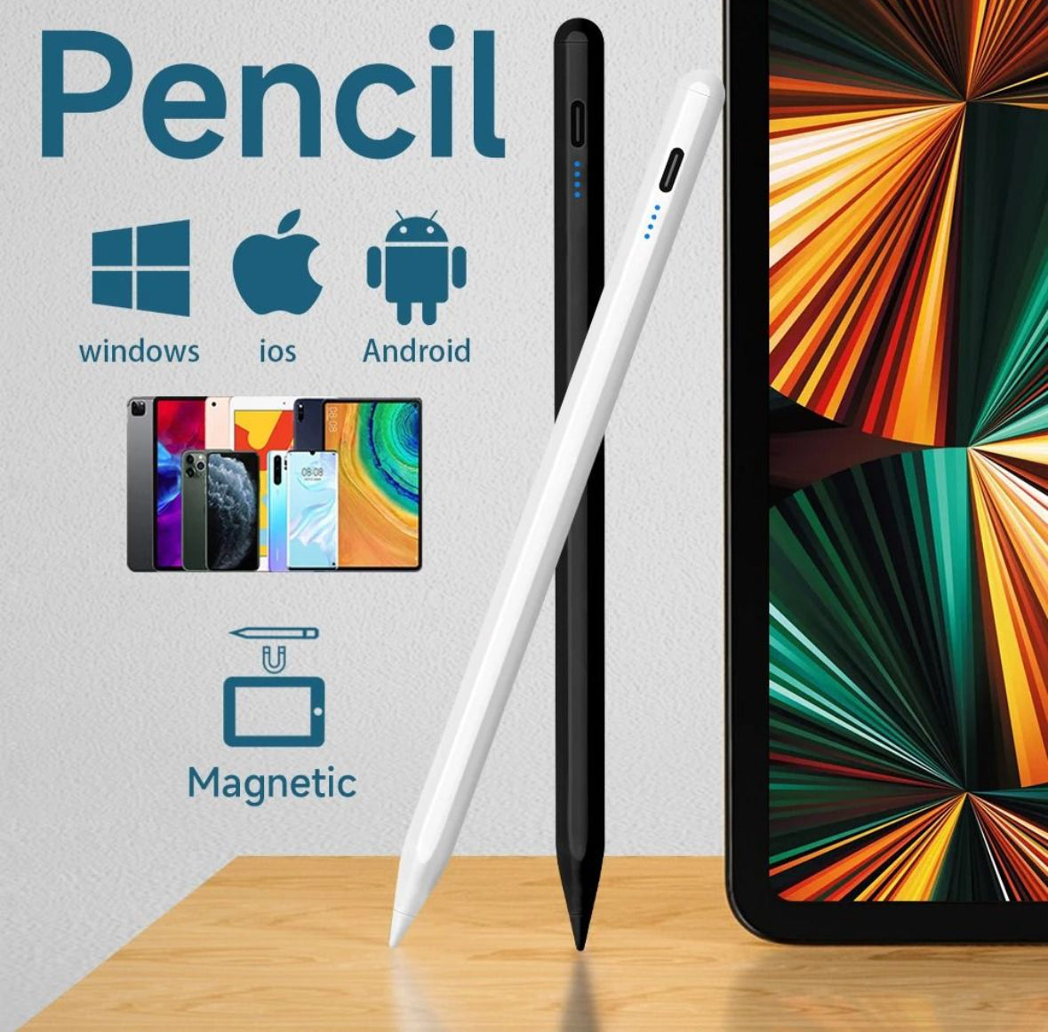 Pluma Táctil iPad Pencil touch Tipo Apple Pencil