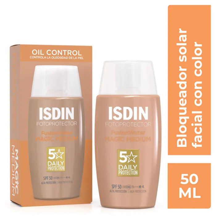 Fotoprotector ISDIN 50+ Fusion Water Color Medium 50 ml