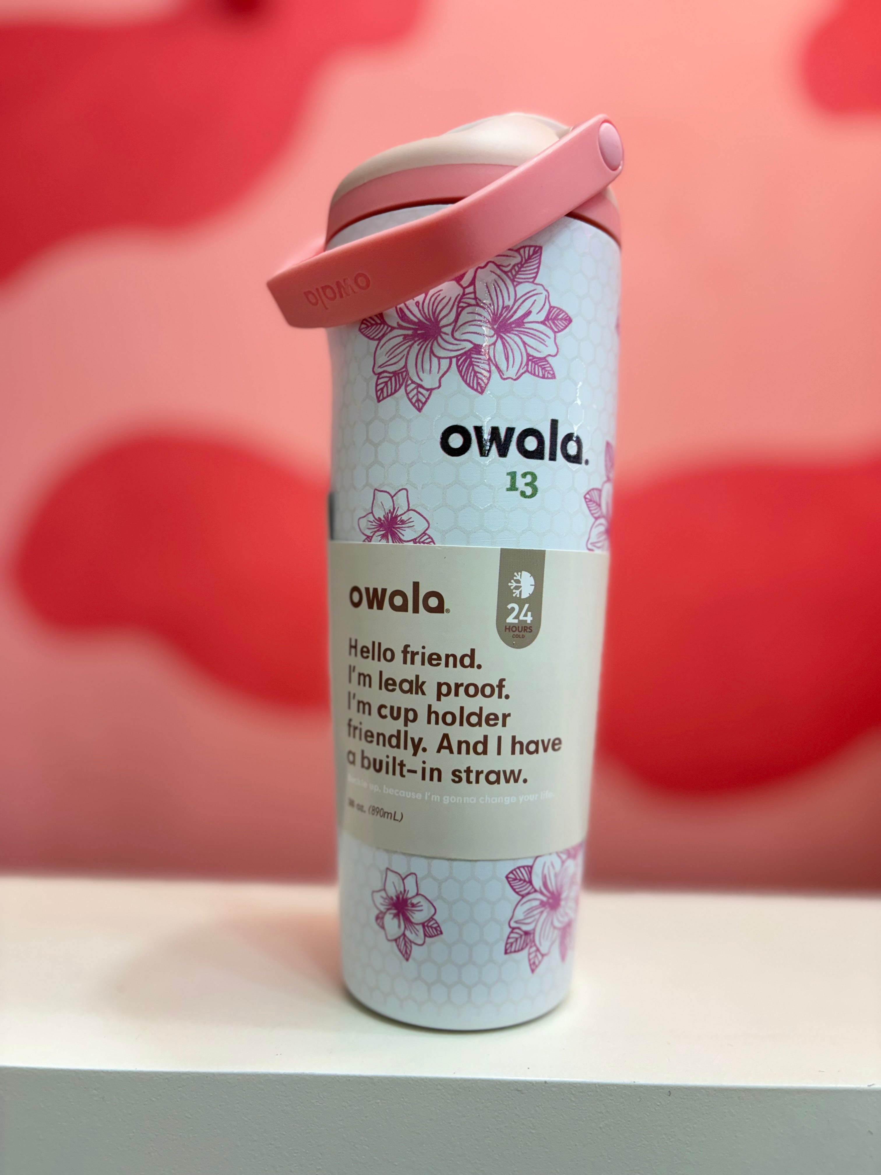 Termo estilo Owala 🩷 30oz. (890ml)