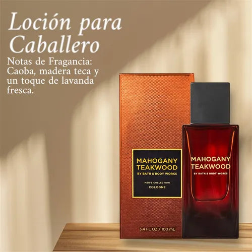 BATH&BODY WORKS | Colonia MAHOGANY TEAKWOOD 100ml / Para caballero