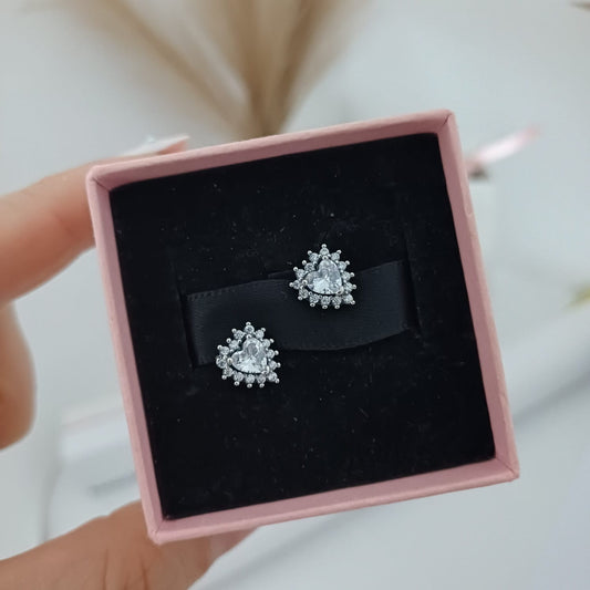 Mb-26 ARETES PLATA 925 CON BAÑO DE COLOR  INCLUYE CAJA