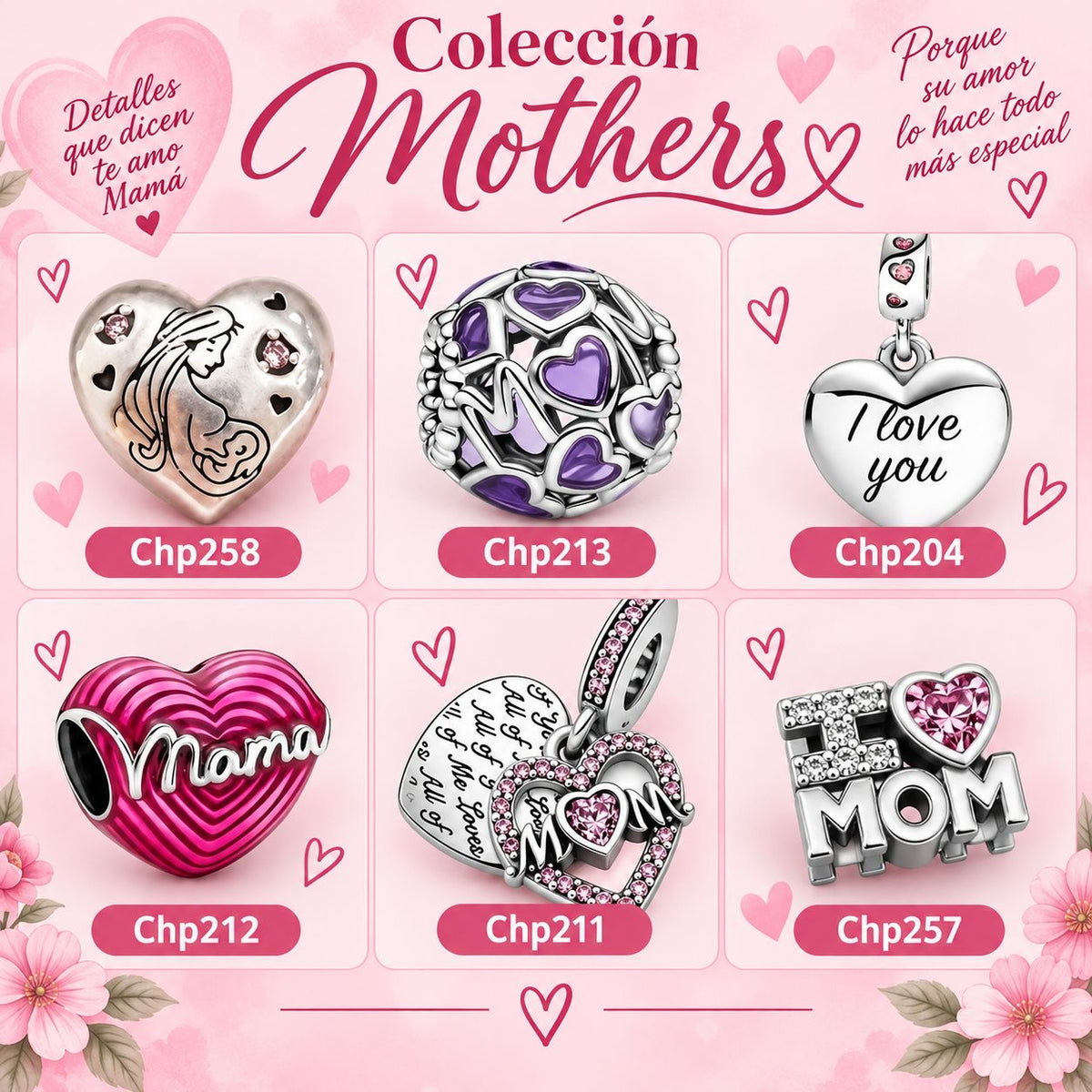 Charms Colección Mamá