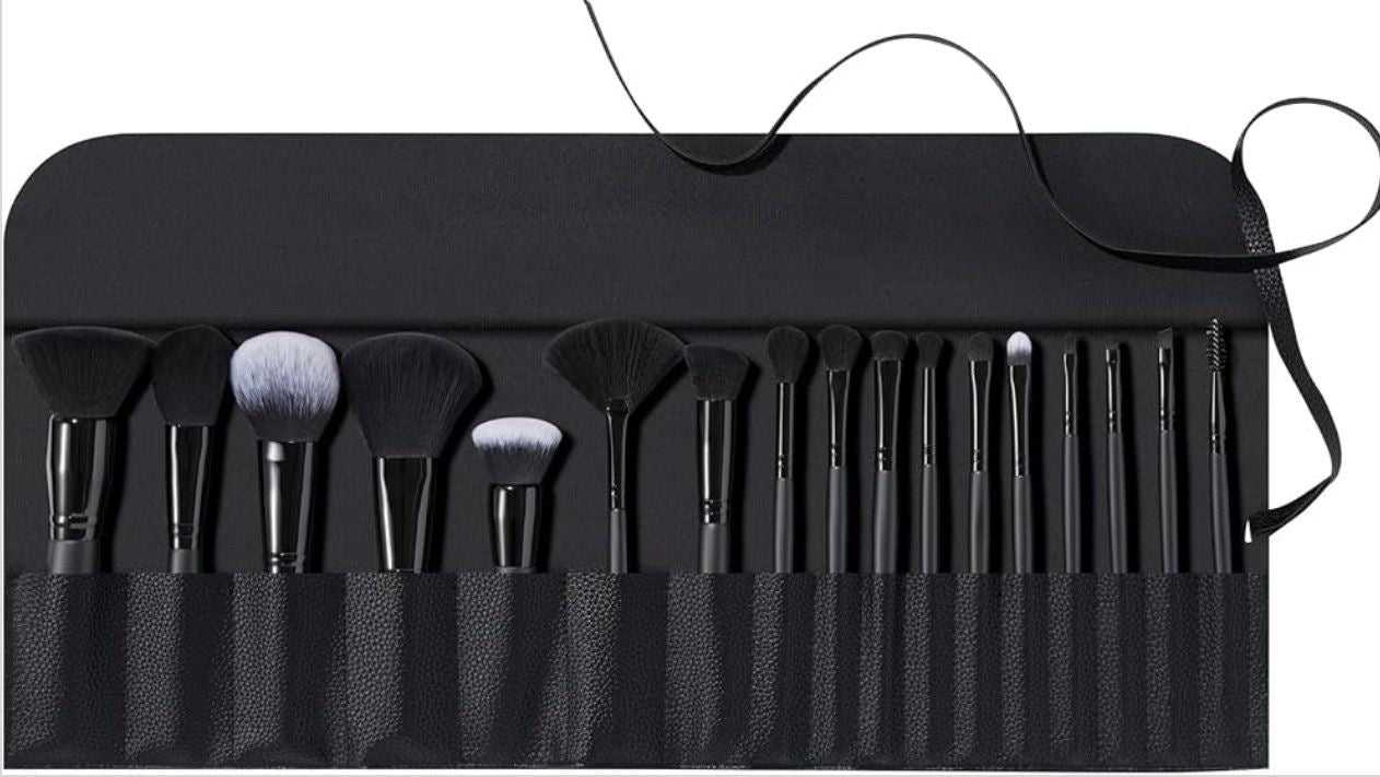 SET ELF DE 17 BROCHAS + ESTUCHE DE VIAJE