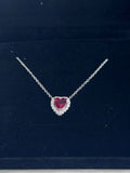 Collar Corazón estilo Pandora S925 Incluye caja y paño de limpieza.
