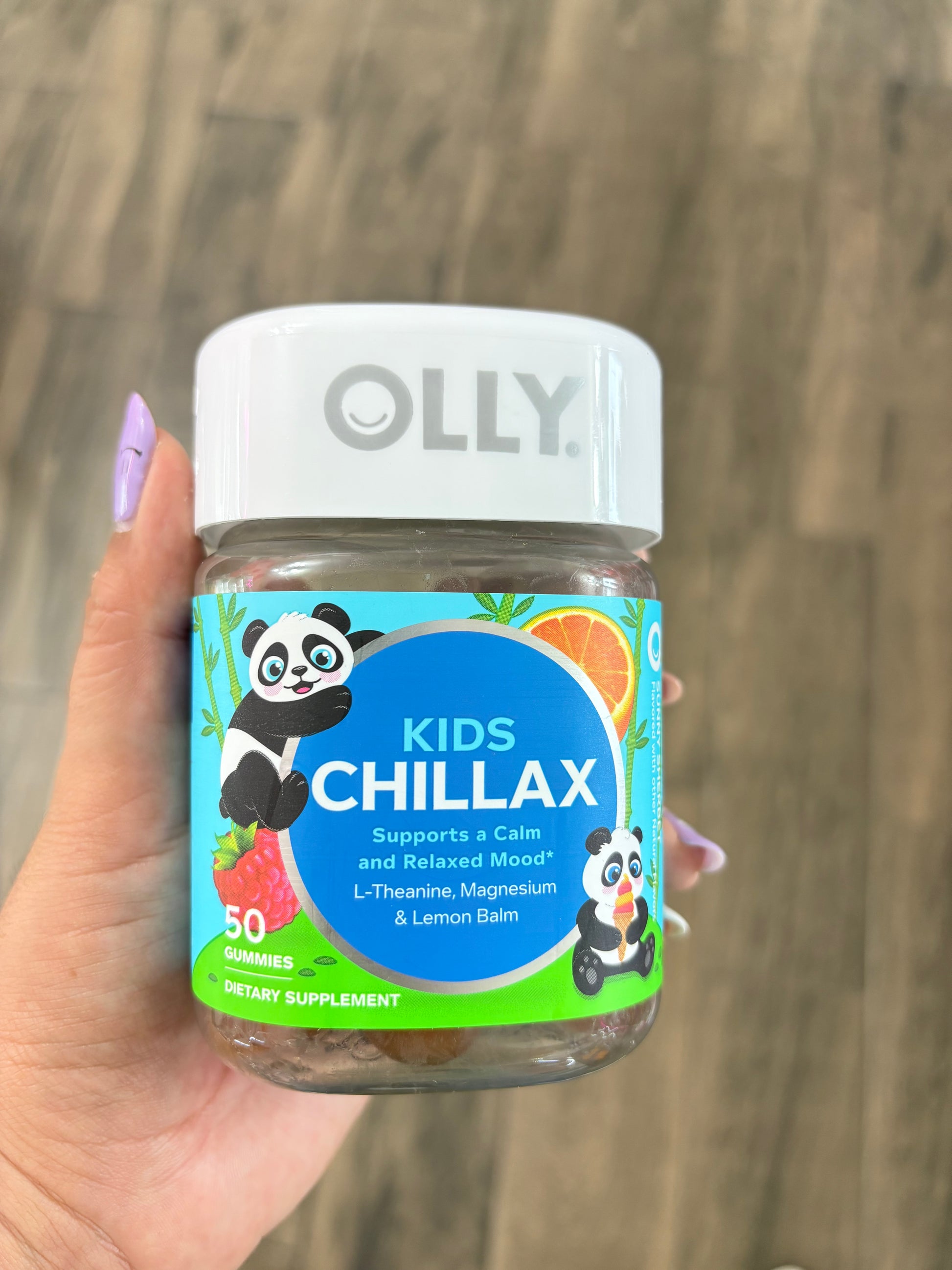Chillax para niños, Sunny Sherbet 50 gomitas OLLY