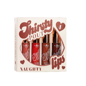 SET BRILLO THIRSTY POUT 4 Naughty - Italia Deluxe