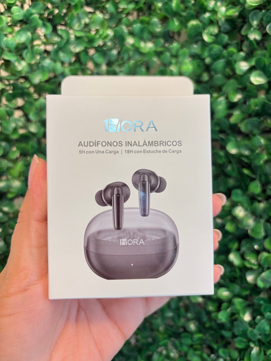 Audífonos Bluetooth Recargables Incluye cable 1M Tipo C para carga.