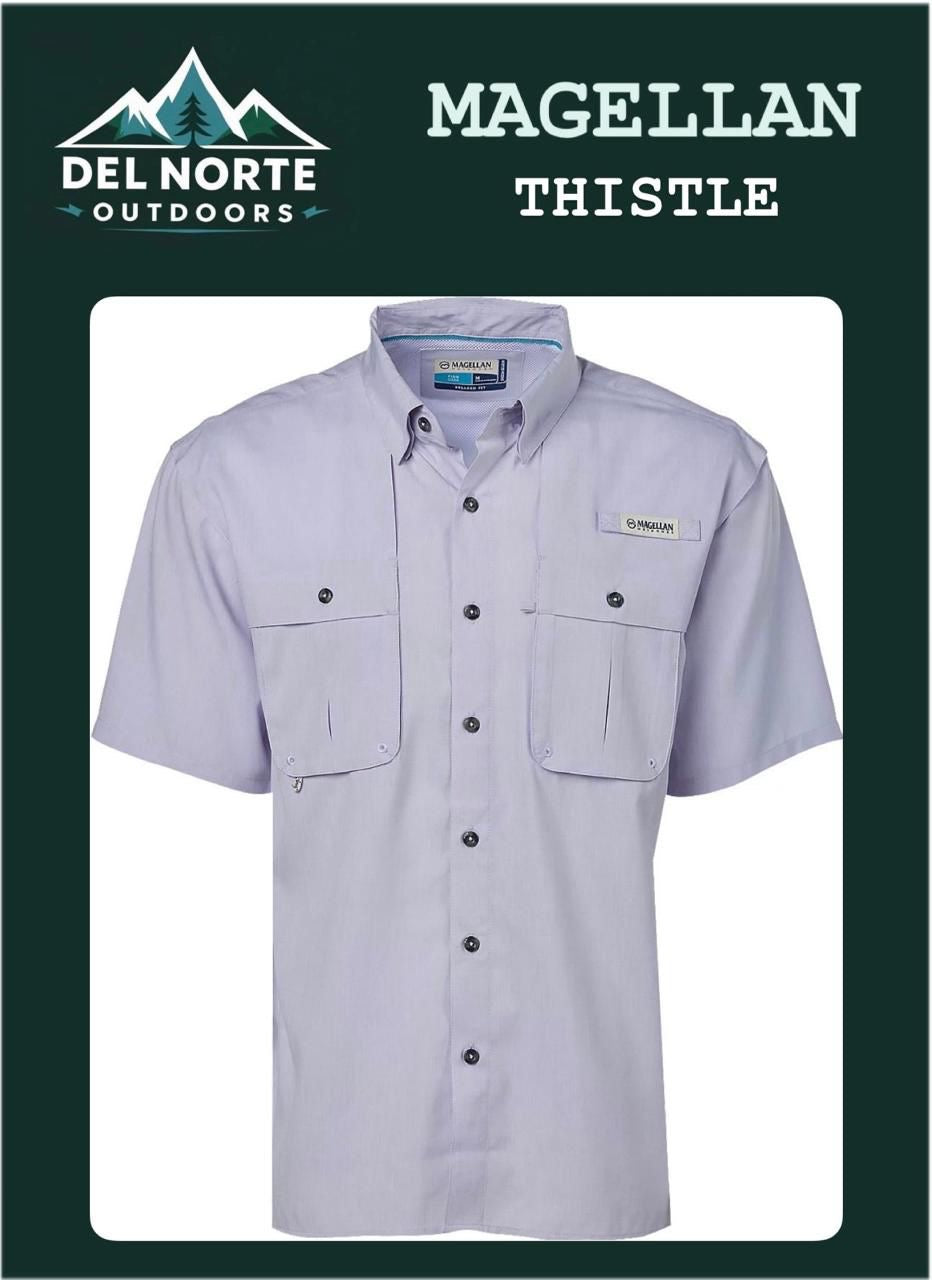 Camisa Magellan Modelo Aransas Manga Corta Talla L