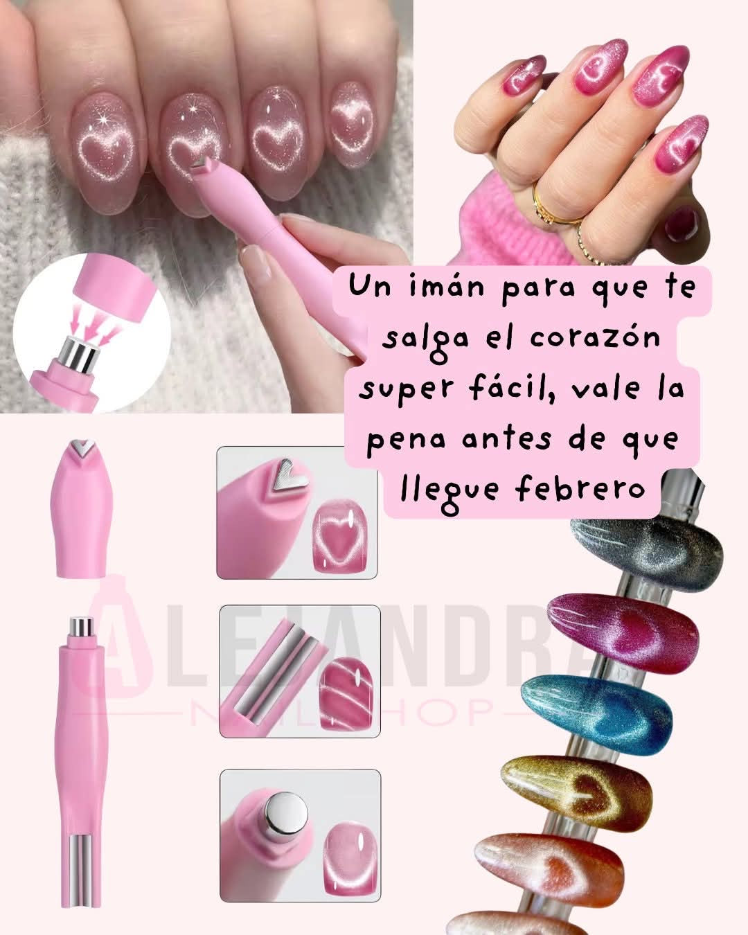 21106 Imán de uñas 3 en 1