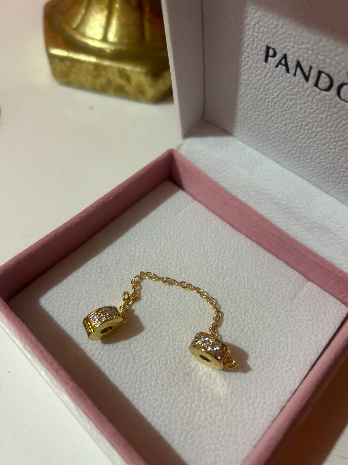 CHP179 Cadena de seguridad disponible en Rosa Gold, Dorado, Plata