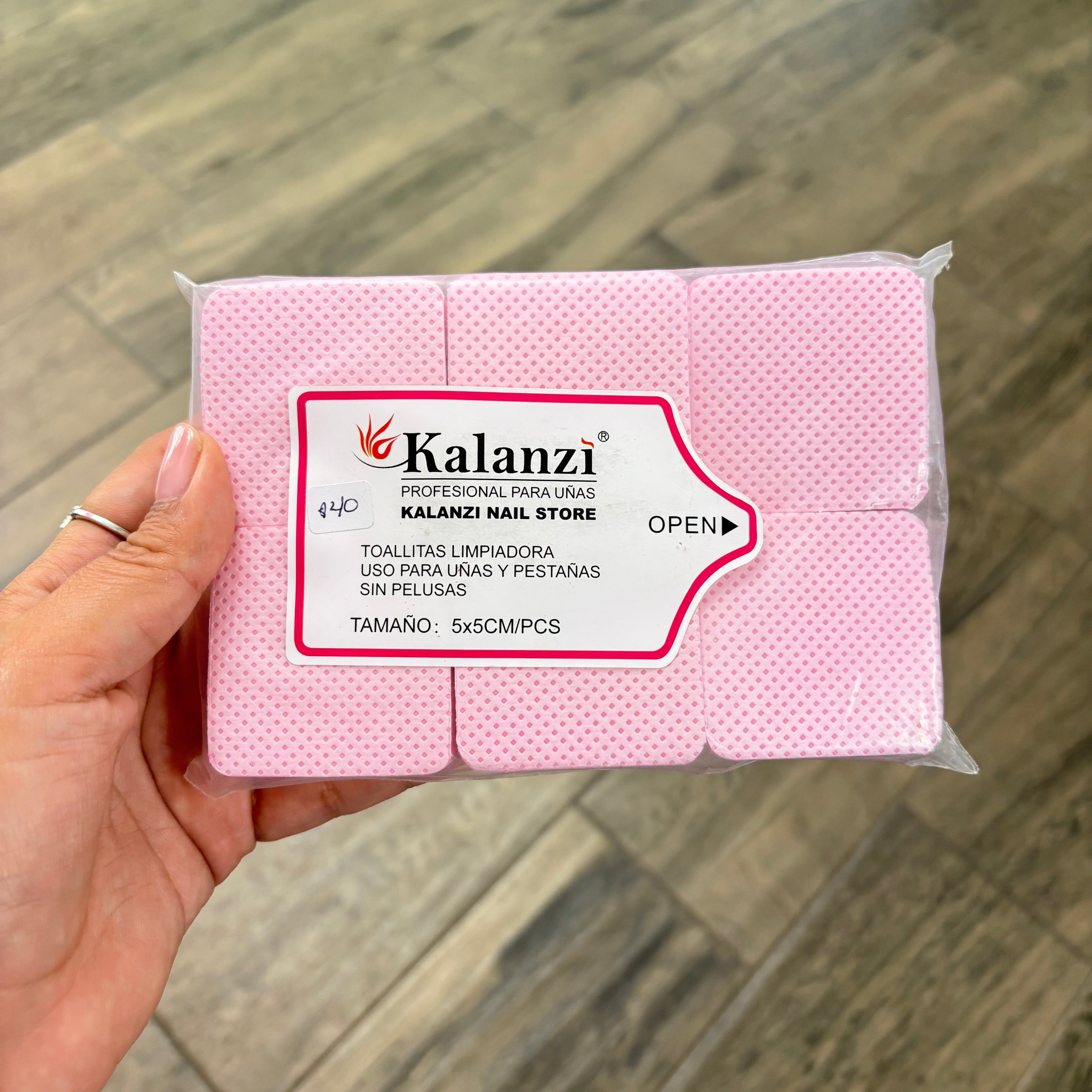 21088 Bolsa Toallitas Kalanzy 5x5cm