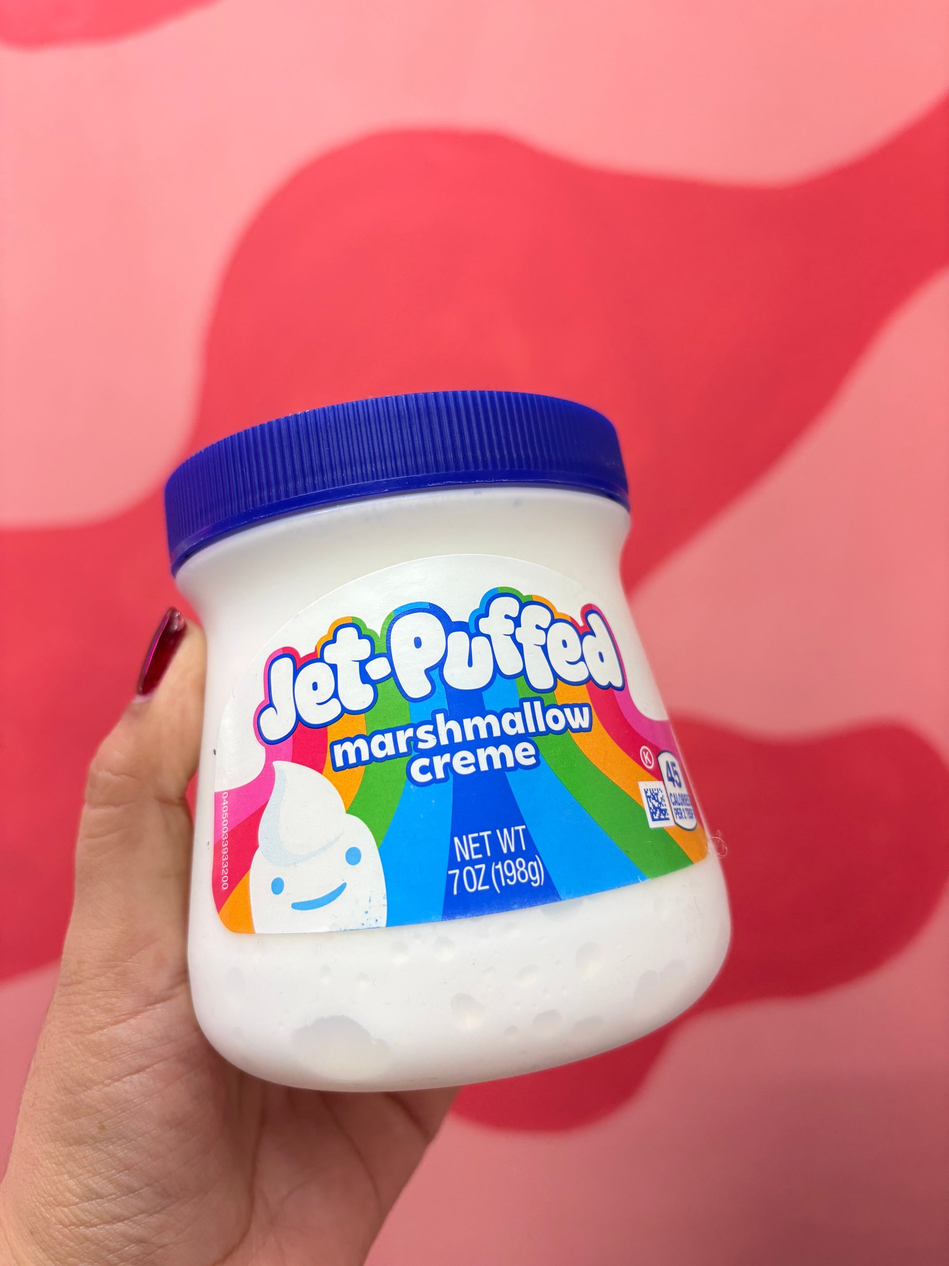 Jet-Puffed crema de malvavisco
