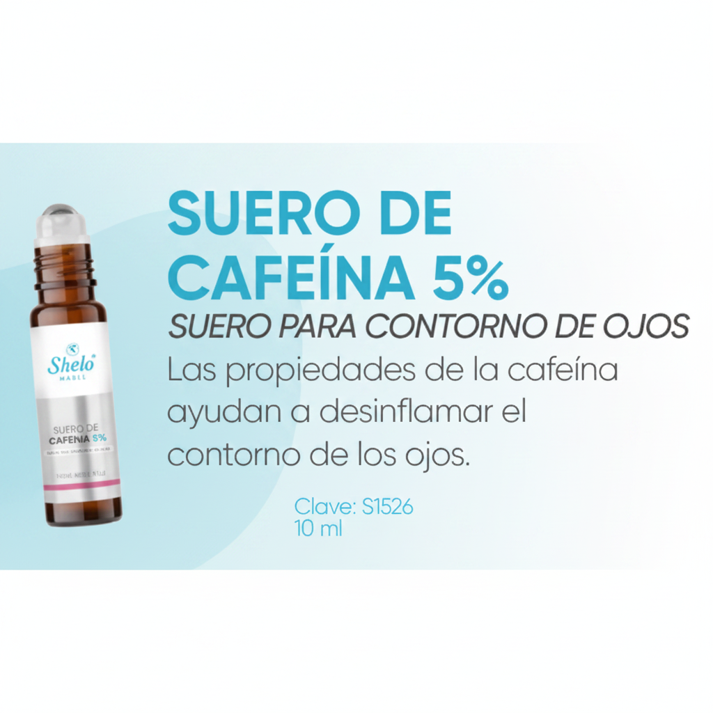 SUERO CAFEINA 5% - Yolis Sheló Nabel