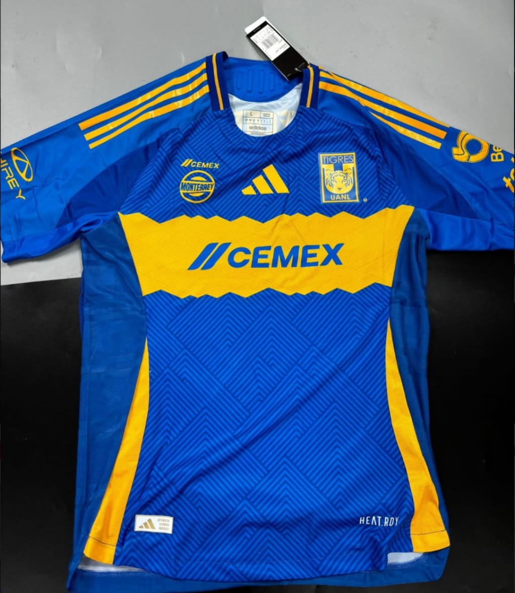 Playera Tigres Versión Jugador Visitante Calidad Premium - THAI