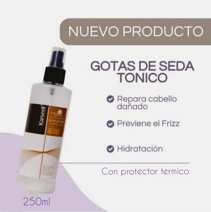 Gotas de seda tónico karseell ✨💧