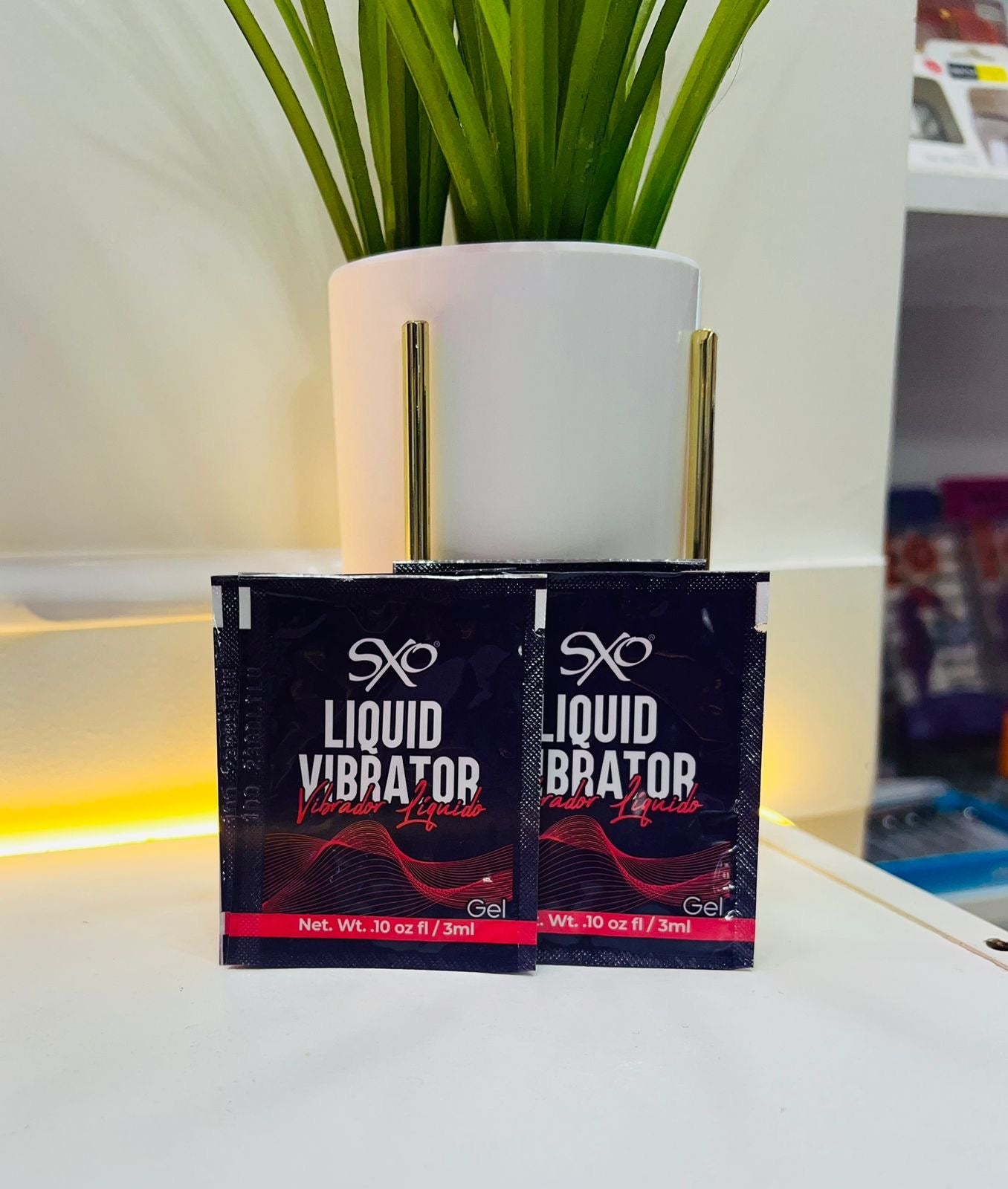 25084 *Vibrador Liquido* Sobre en gel  3 ml