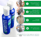 20998 Kit Shampoo y tratamiento Nefertiti para matizar cabellos rubios 300ml c/u