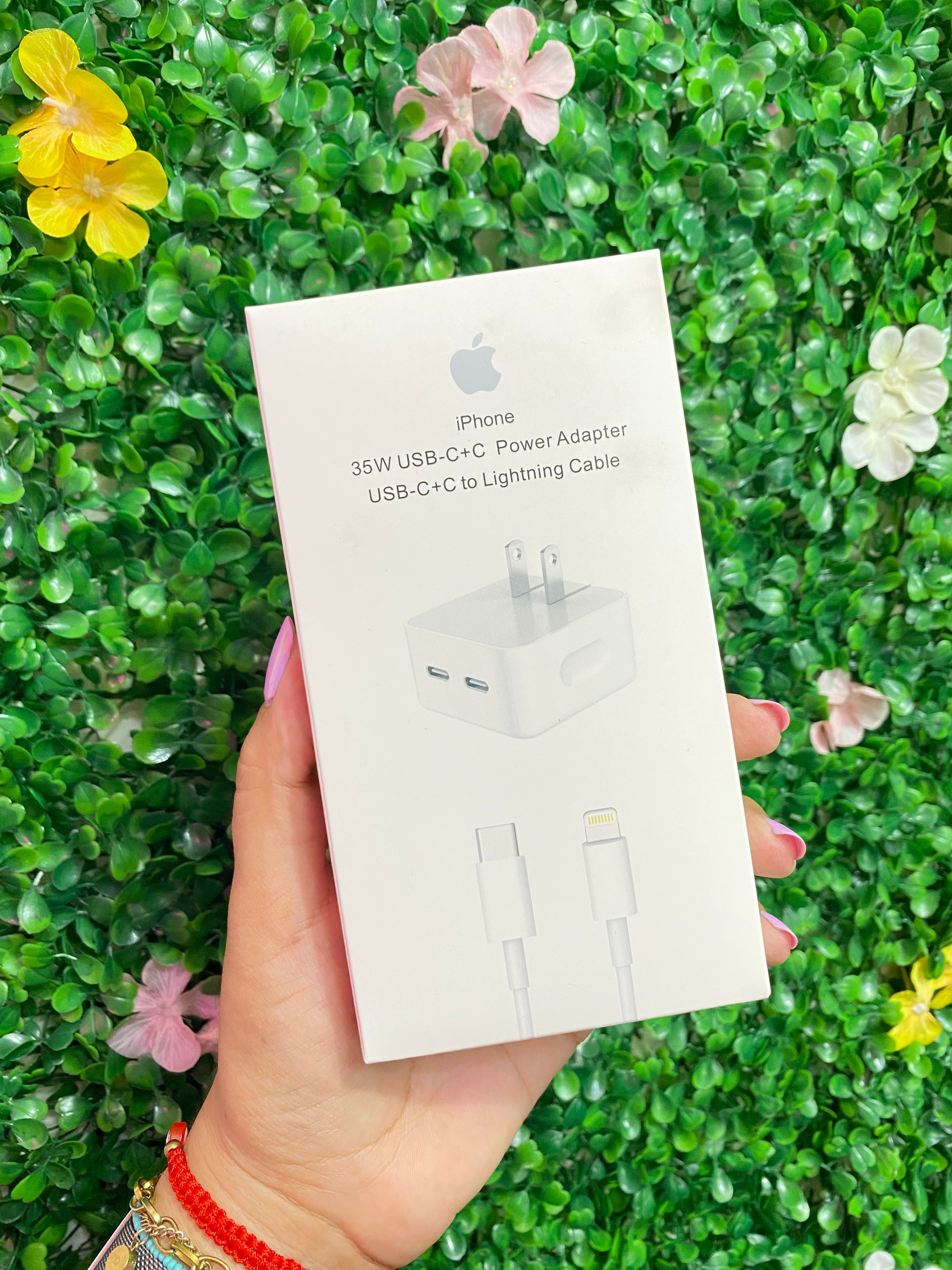 Cargador para iPhone USB C Dual - Lightning / 50W