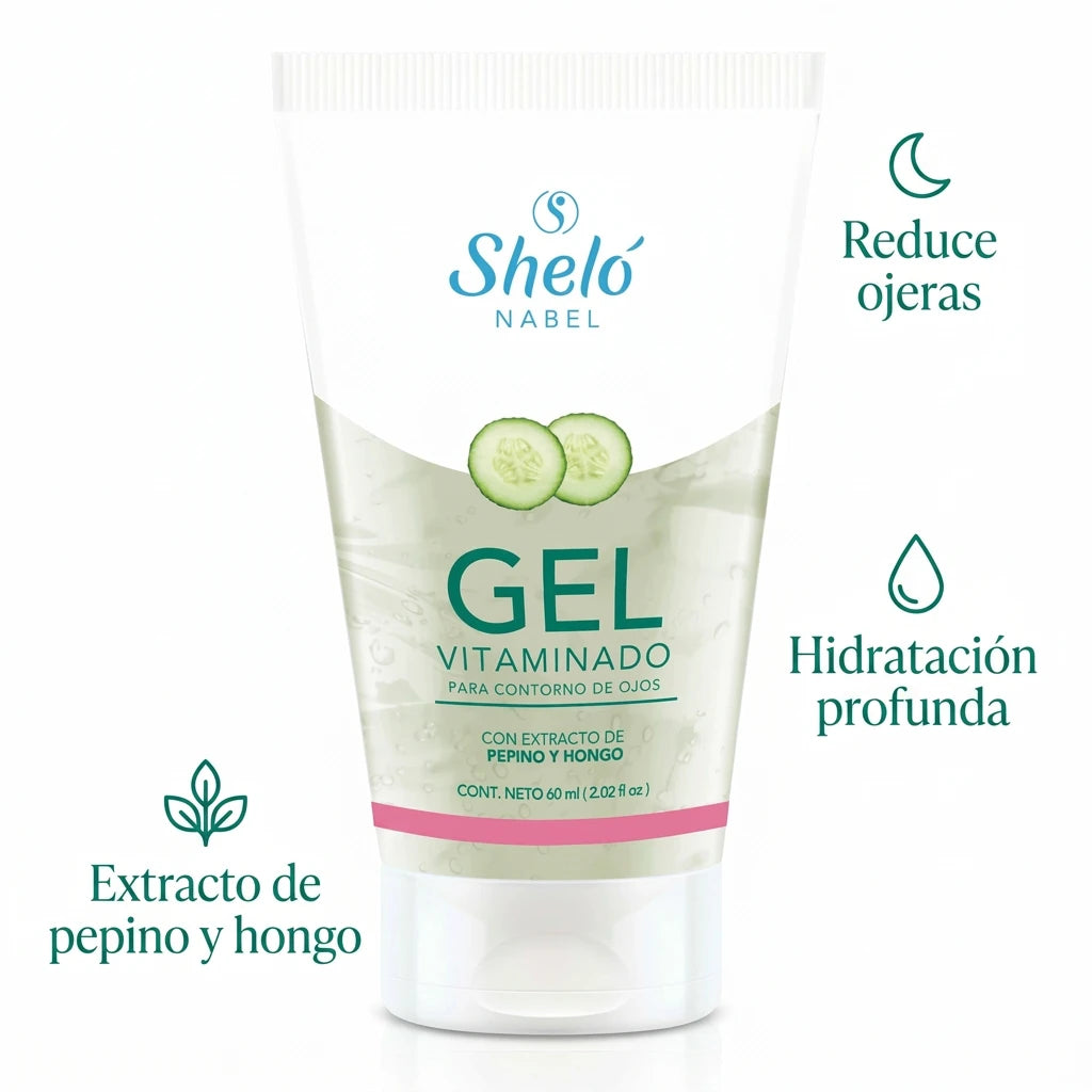 Gel vitaminado para contorno de ojos 60ml  - Shelo Nabel
