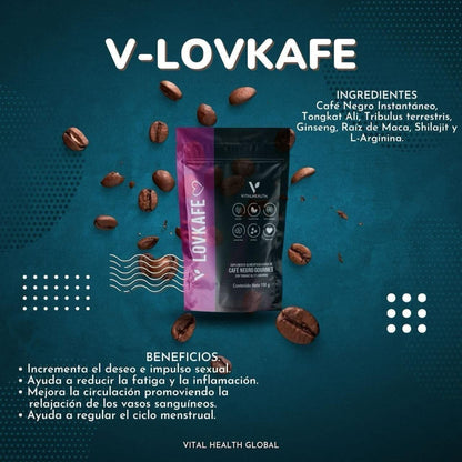 CAFÉ LOVEKAFE - Aumenta el deseo sexual y conecta con placer consciente