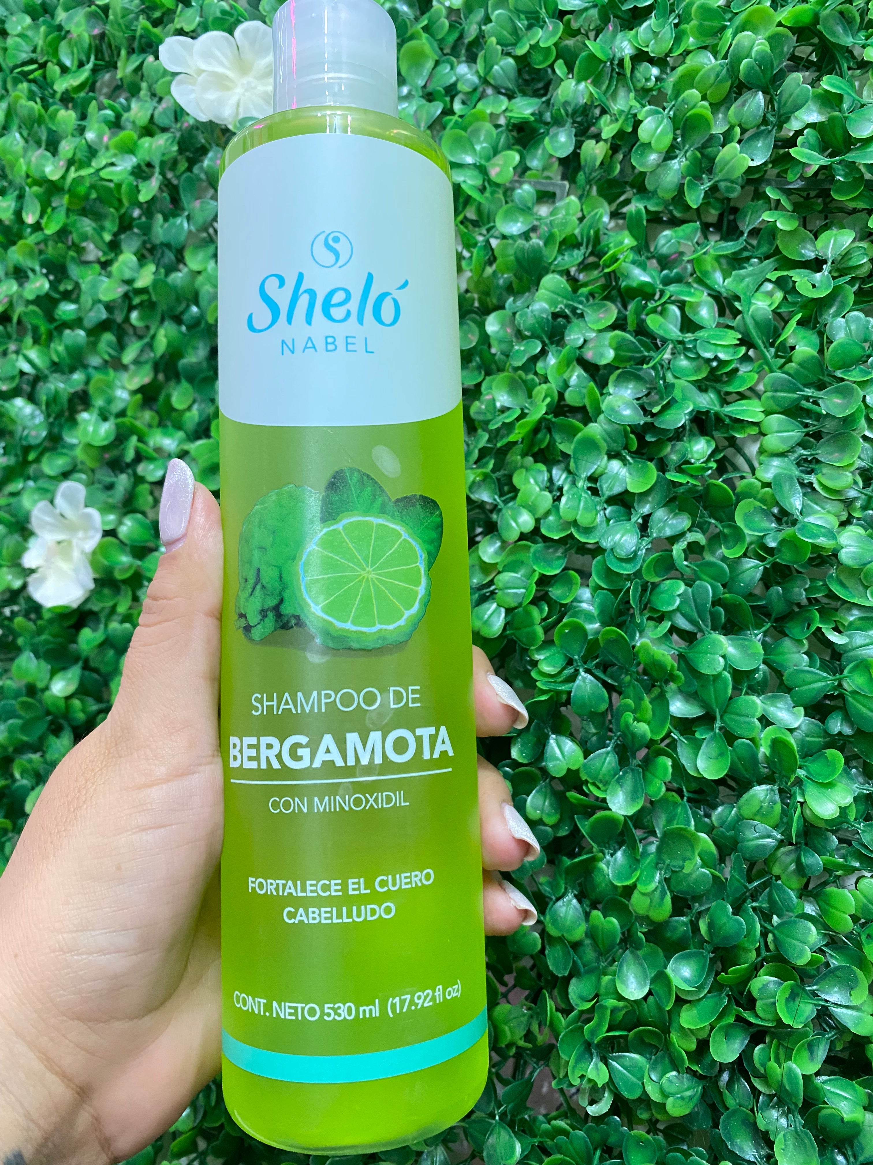 SHAMPOO DE BERGAMOTA CON MINOXIDIL - Yolis Sheló Nabel