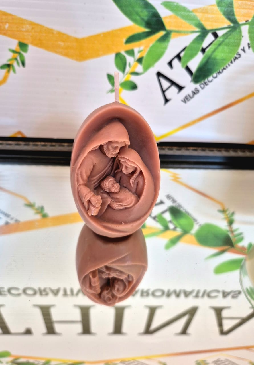 Vela aromatica la sagrada familia  Aroma Sorpresa