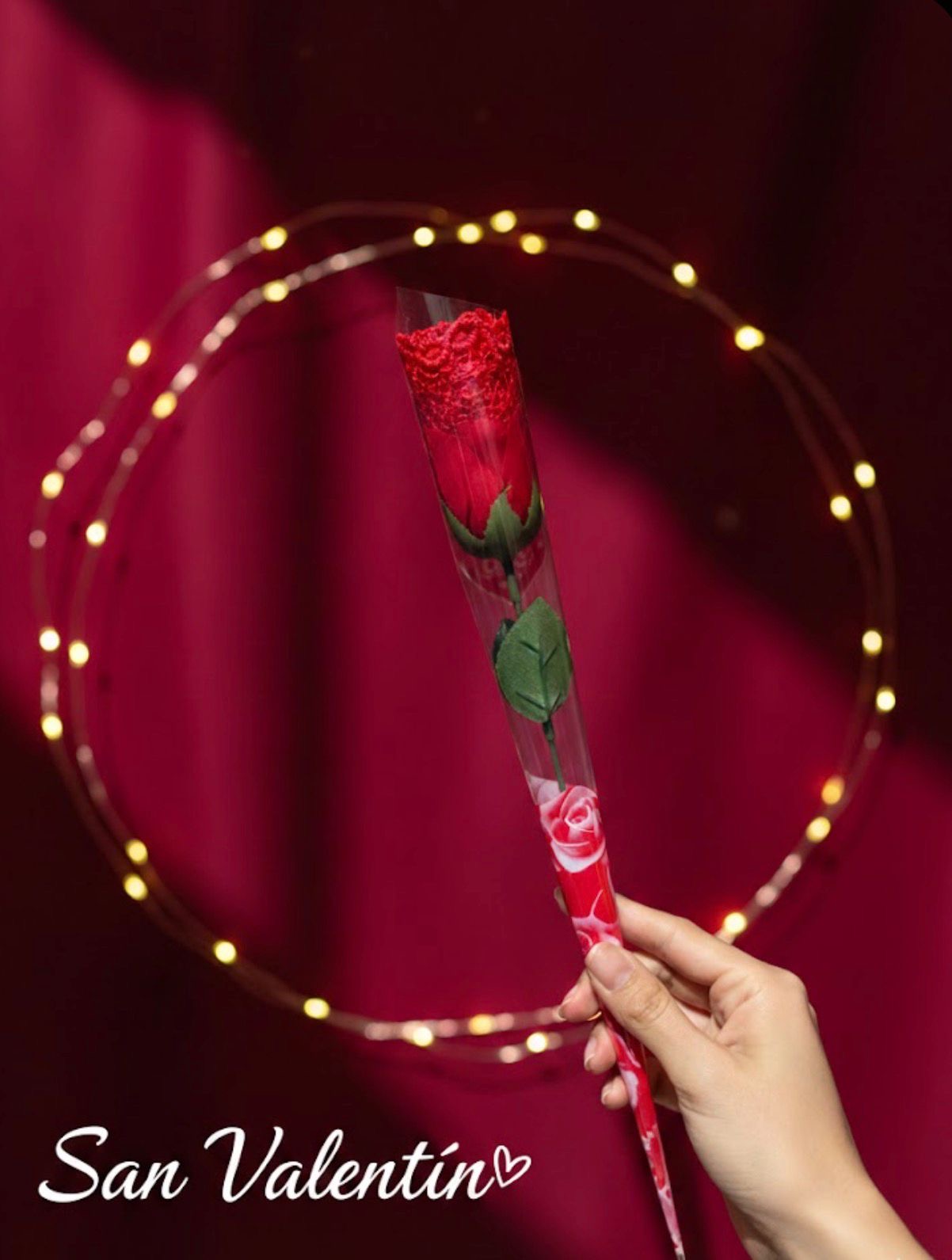 Tanga en forma de flor.