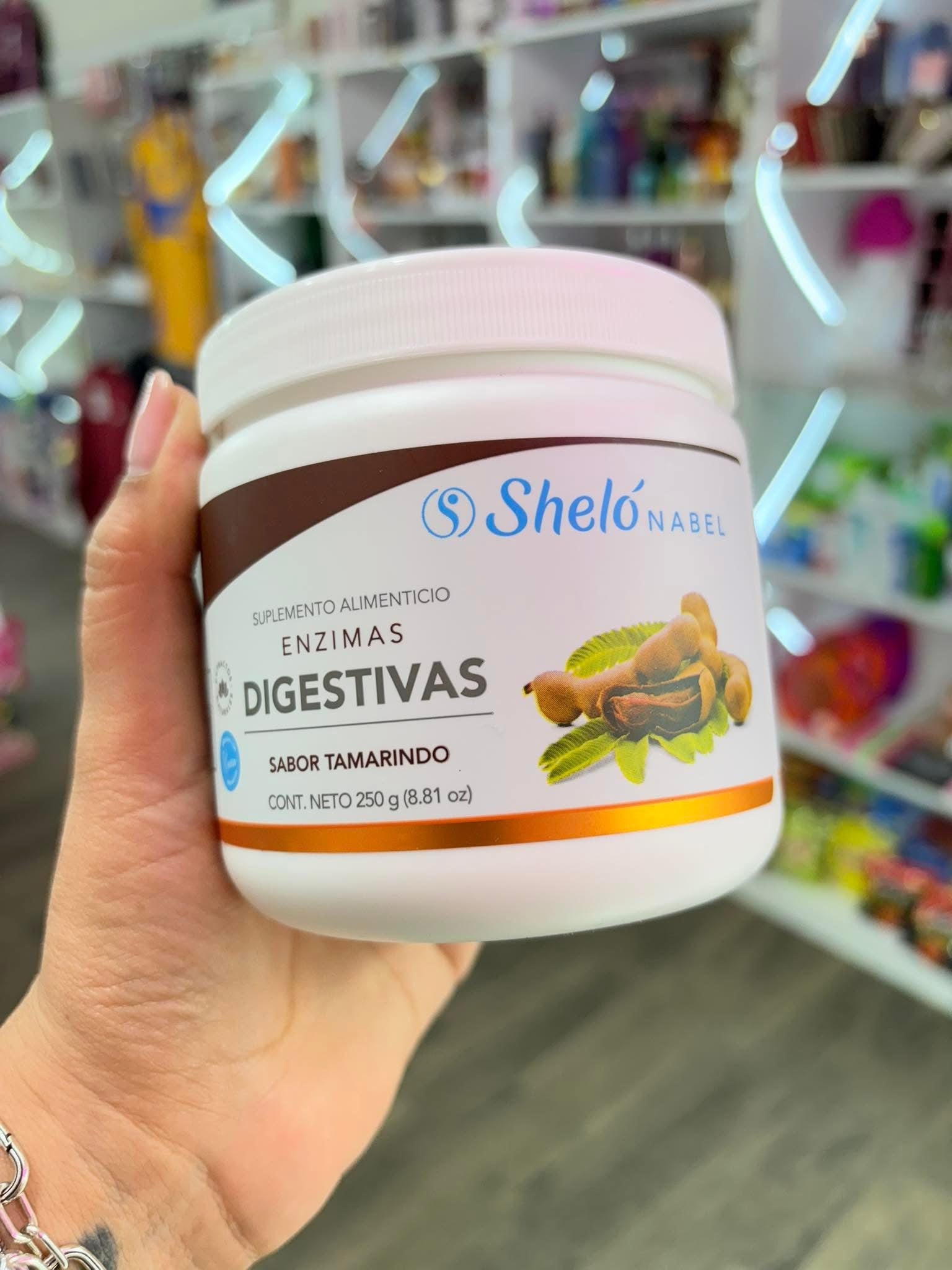 Suplemento de enzimas digestivas sabor tamarindo 250g