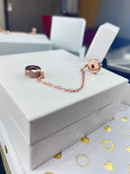 CHP179 Cadena de seguridad disponible en Rosa Gold, Dorado, Plata