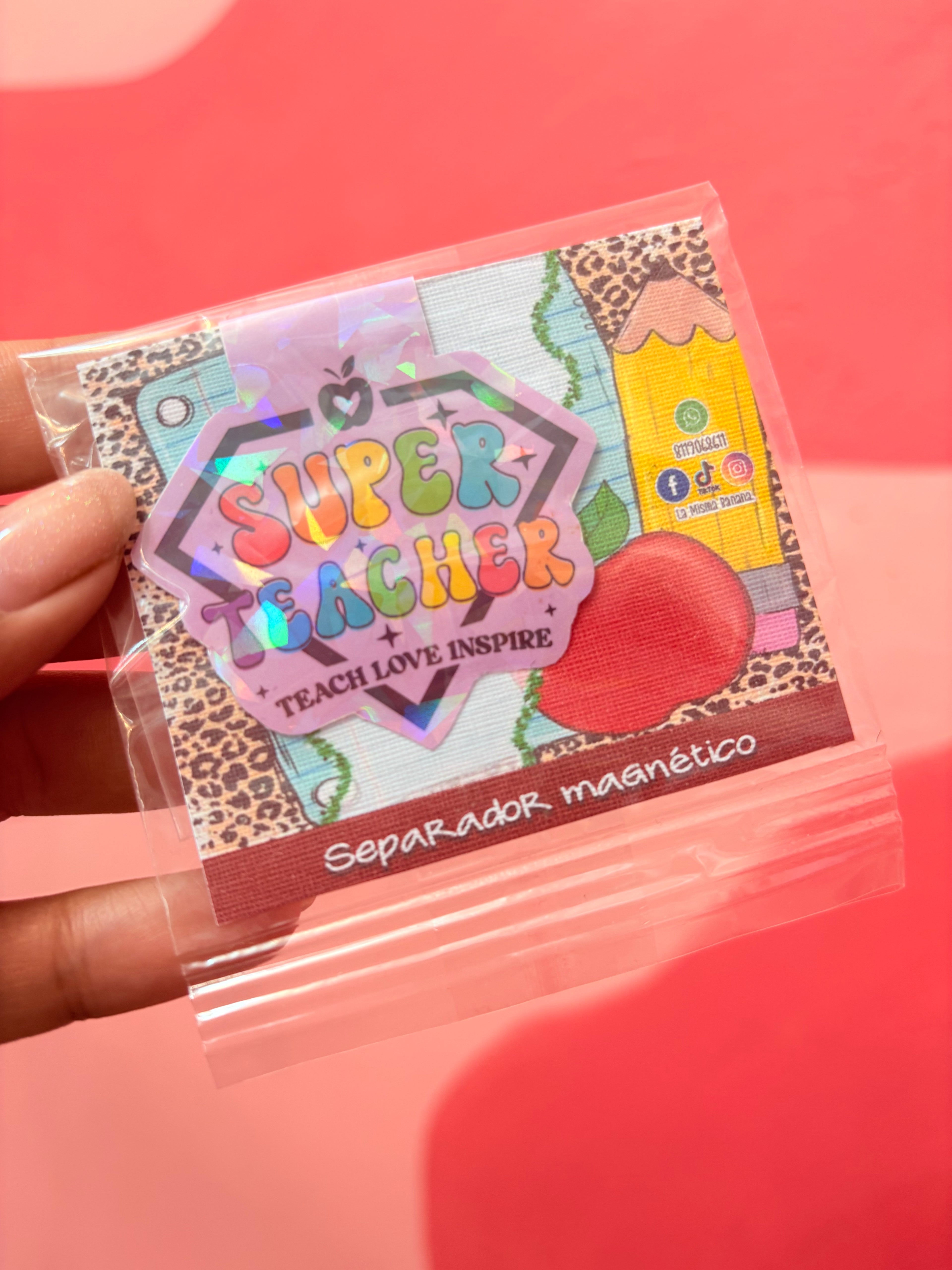 Separador con imán 🔖  Personalizado