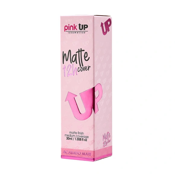 MATTE COVER 12 HORAS - BASE LÍQUIDA 12 HORAS | PINK UP